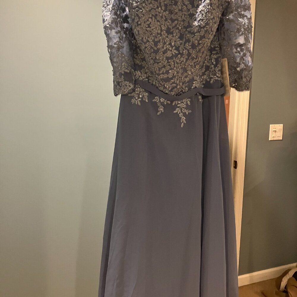 Slate Blue Dress - Picture 3 of 5